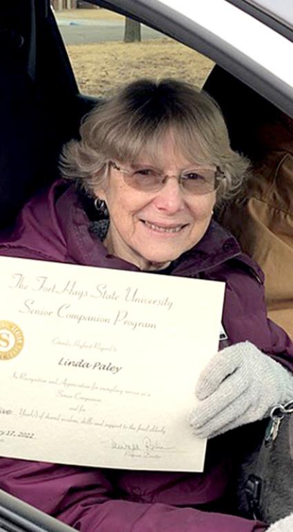 AmeriCorps Senior Volunteers Linda Paley Recognized for Service